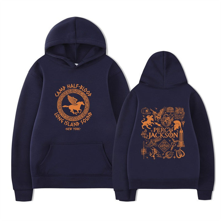 Women's hoodie with artistic mythology print Lisslune