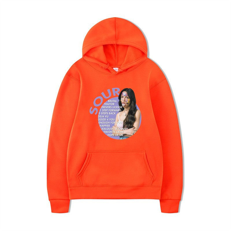 Women’s hoodie with creative graphic design and comfortable kangaroo pocket Lisslune