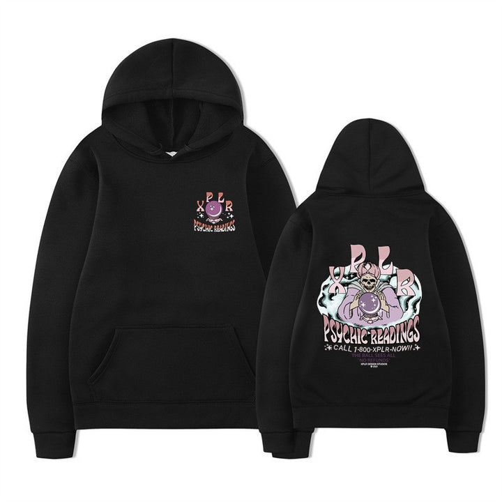 Women's hoodie with creative graphic design Lisslune