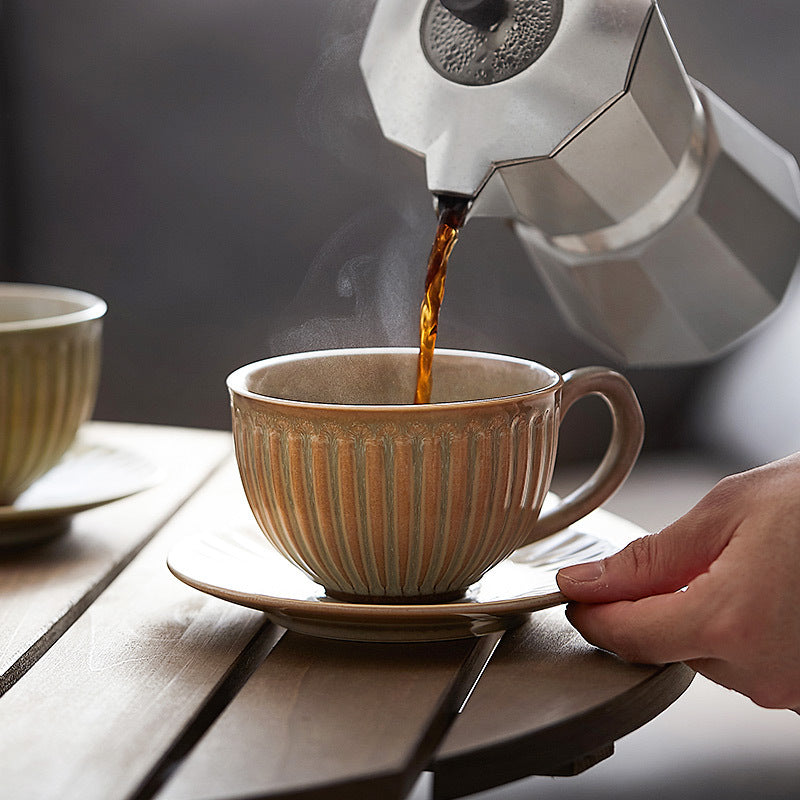 Lisslune | Vintage Latte Mug Set
