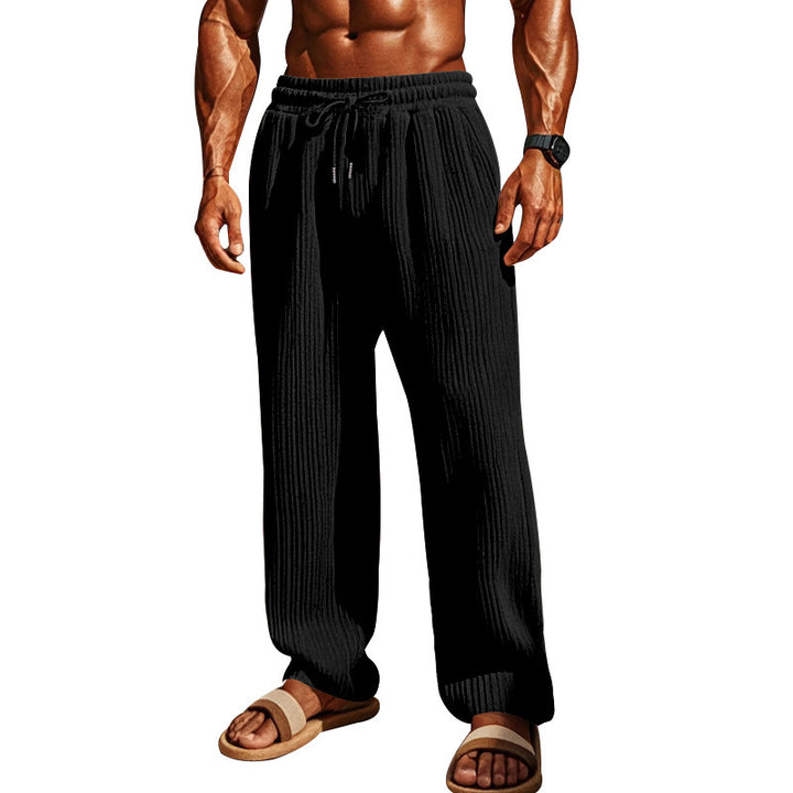 Men's casual striped leisure pants Lisslune