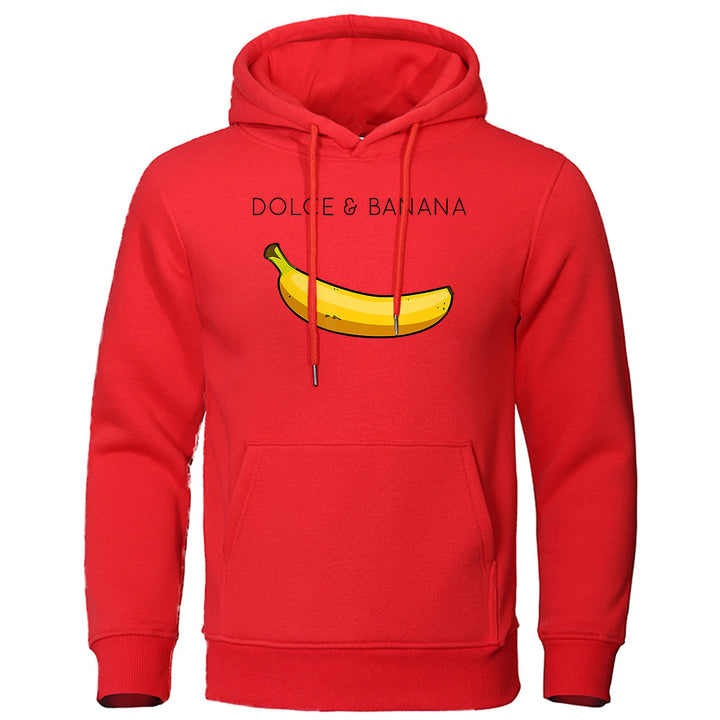 Men's Casual Hoodie with Trendy Lettering Lisslune