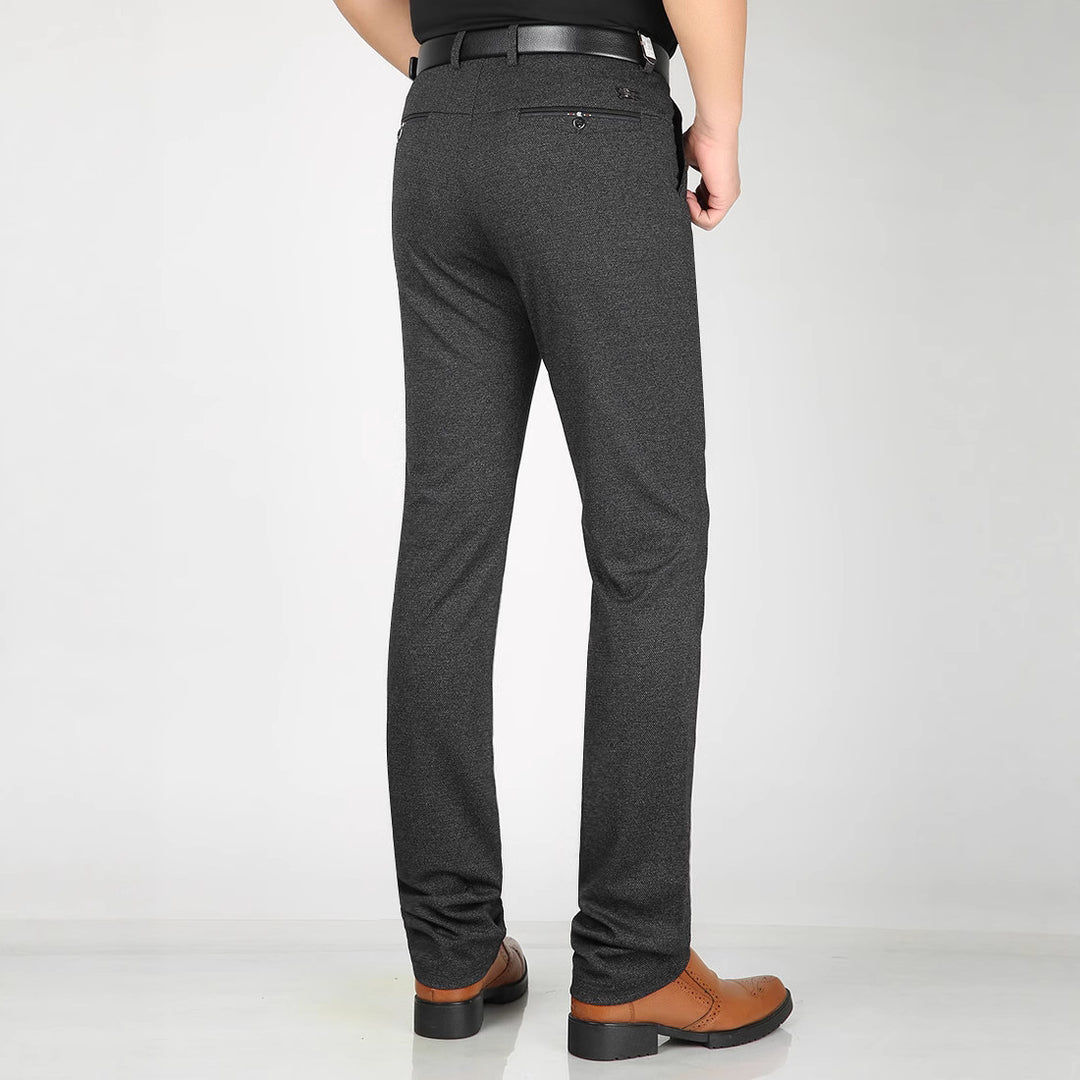 Men's formal suit trousers with elegant structure and modern pockets Lisslune