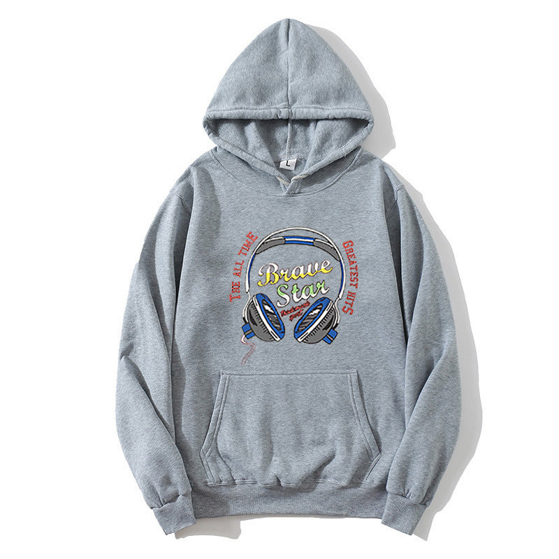 Women's hoodie with striking music design Lisslune