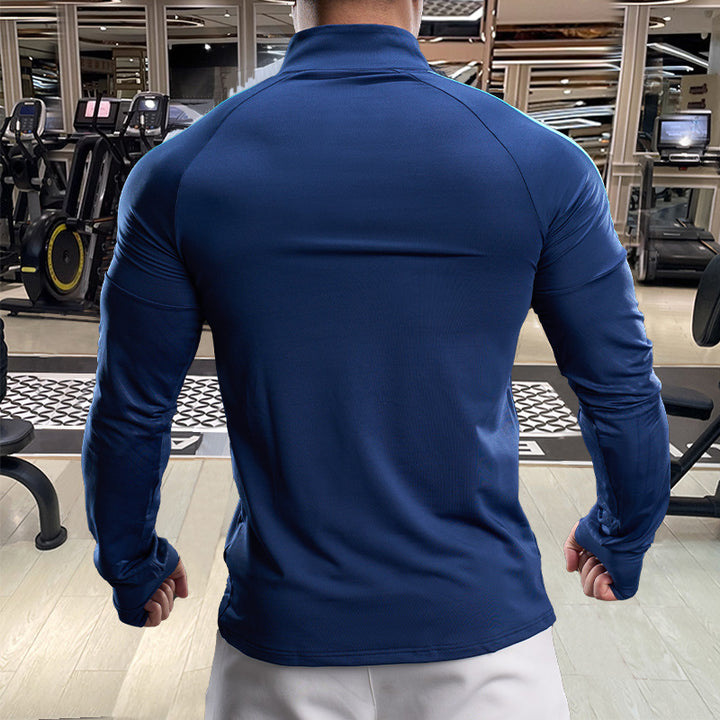 Men's Sports Long Sleeve Functional Shirt Lisslune