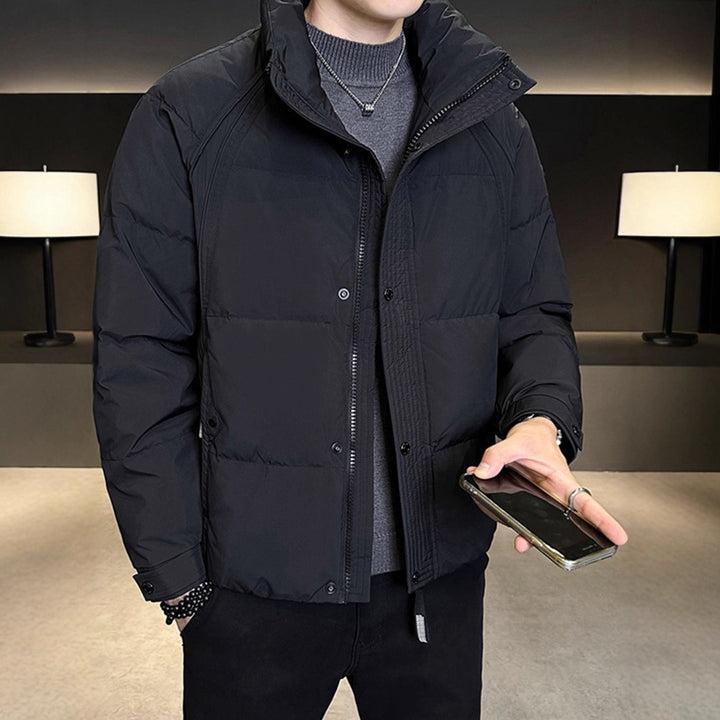 Men's Stylish Quilted Jacket with Insulating Filling Lisslune