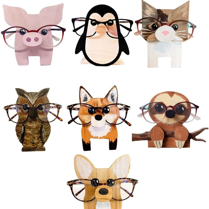 Lisslune | CritterHold Cute Animal-Shaped Glasses Holder – Fun & Practical Storage