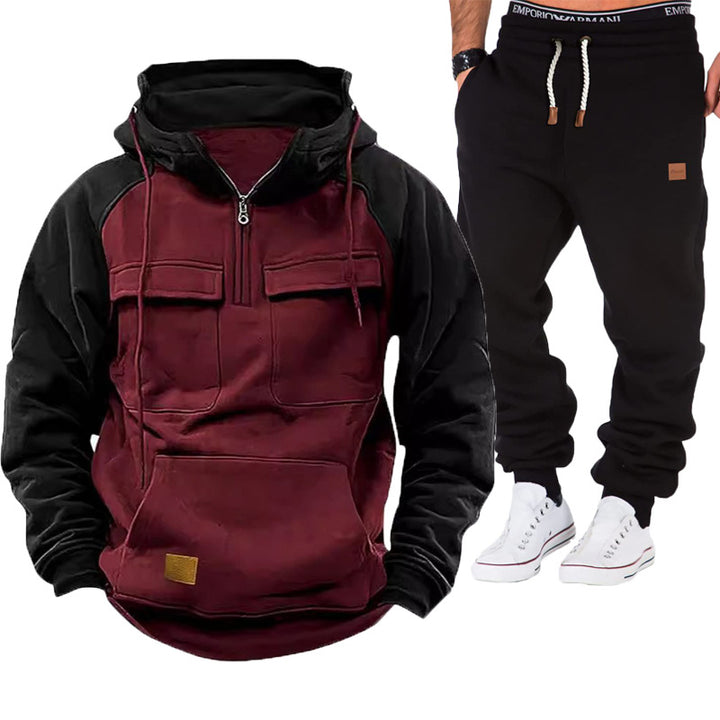 Men's functional sweater with practical pockets Lisslune