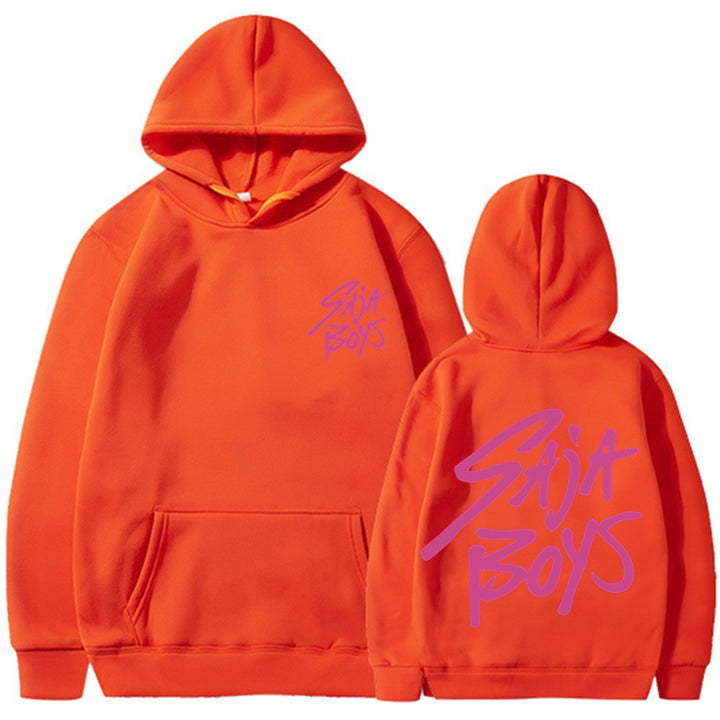 Women's hoodie with distinctive lettering and kangaroo pocket Lisslune