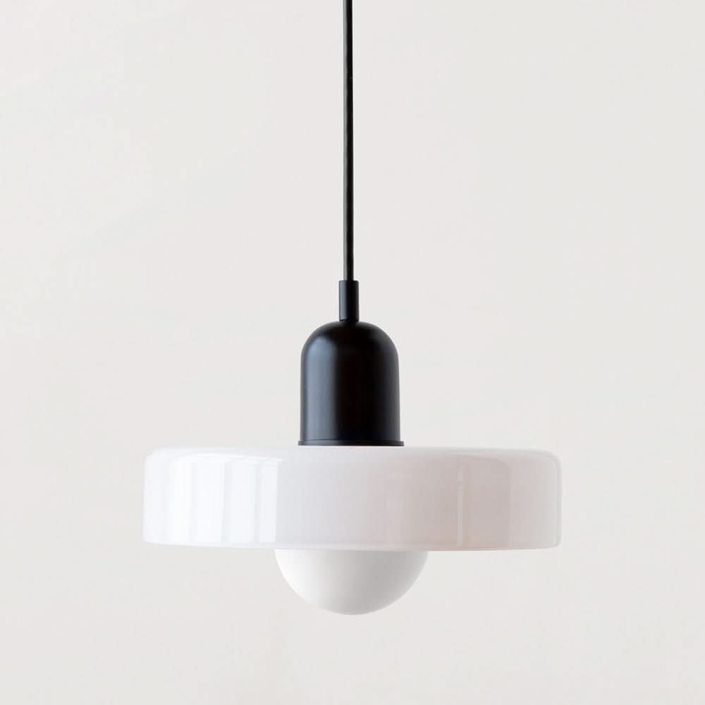 Lisslune | Bauhaus Colored Glass Pendant Light