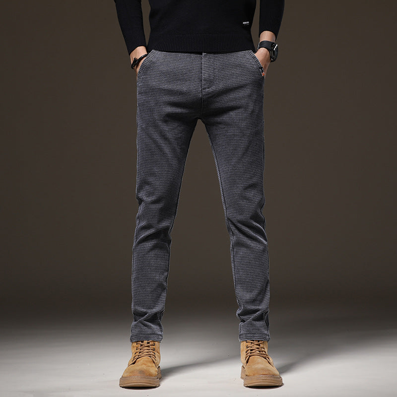 Men's Elegant Casual Pants with Stylish Cut Lisslune