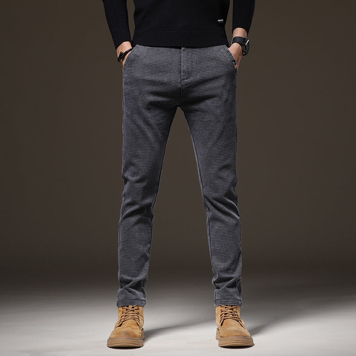 Men's Elegant Casual Pants with Stylish Cut Lisslune