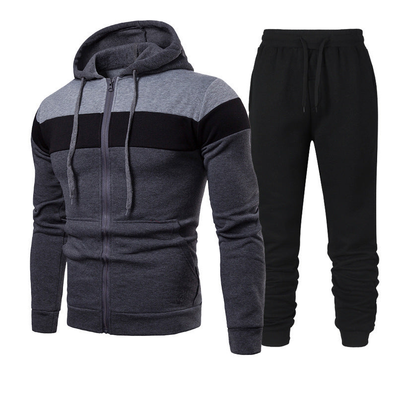 Men's sportswear set with hood and comfortable jogging pants Lisslune