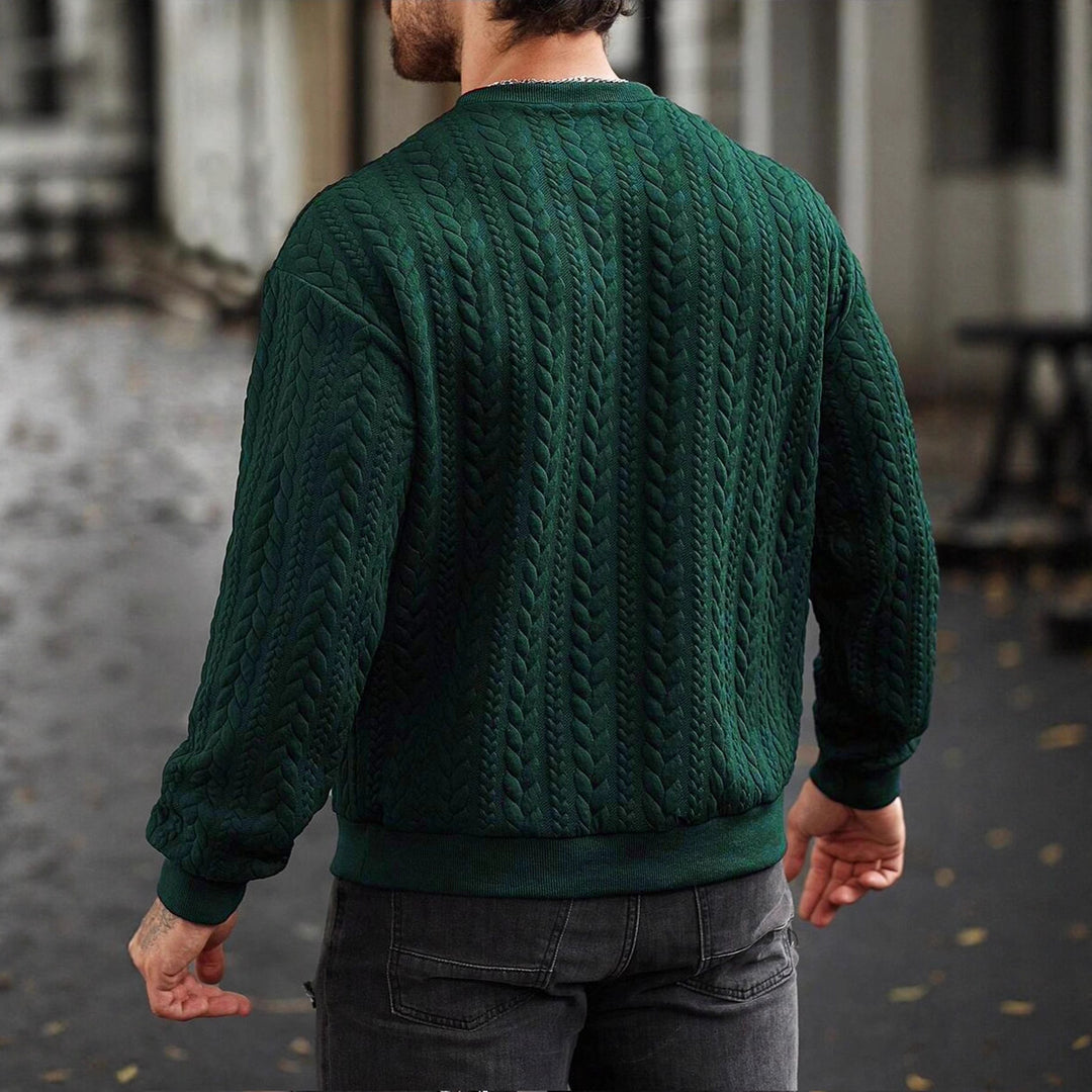 Men's Chunky Knit Sweater Lisslune