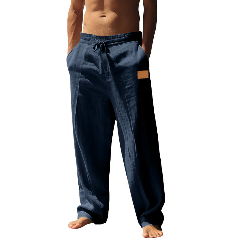 Men's lightweight linen pants Lisslune