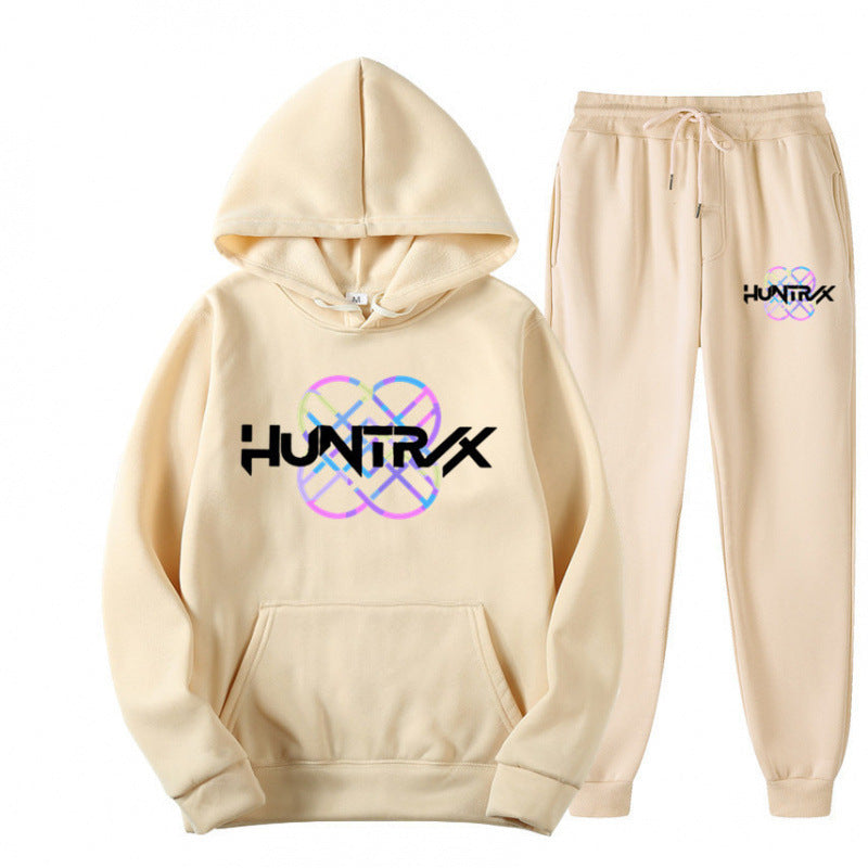 Women's tracksuit with modern graphic design and casual fit Lisslune