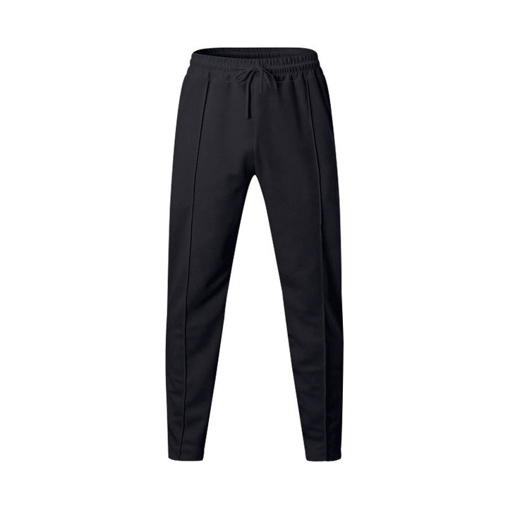 Men's sporty jogging pants with elastic waistband and side inserts Lisslune
