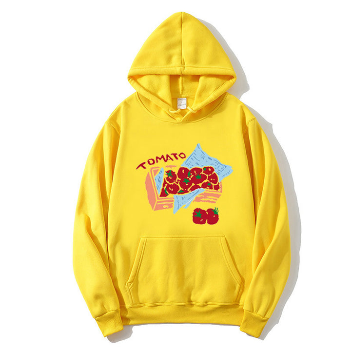 Women's hoodie with creative vegetable motif Lisslune