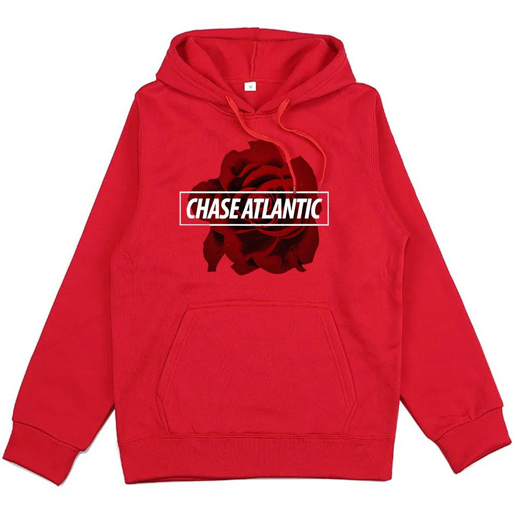 Women's hoodie with romantic rose design Lisslune