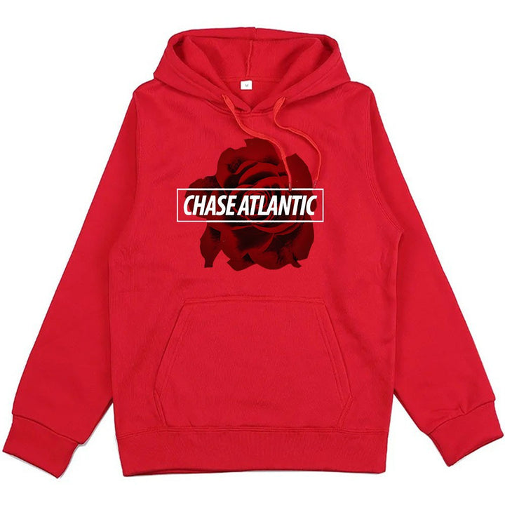 Women's hoodie with romantic rose design Lisslune