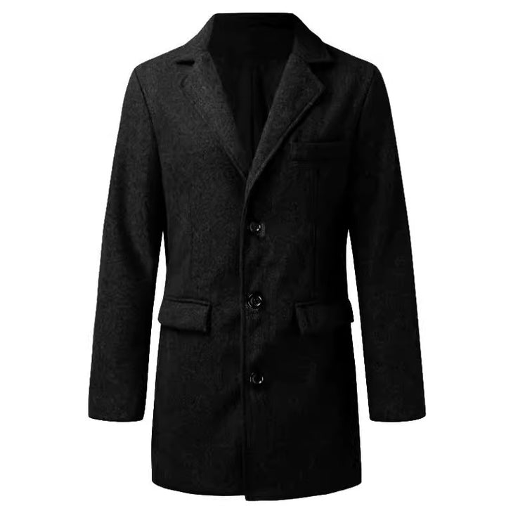 Men's elegant wool coat Lisslune