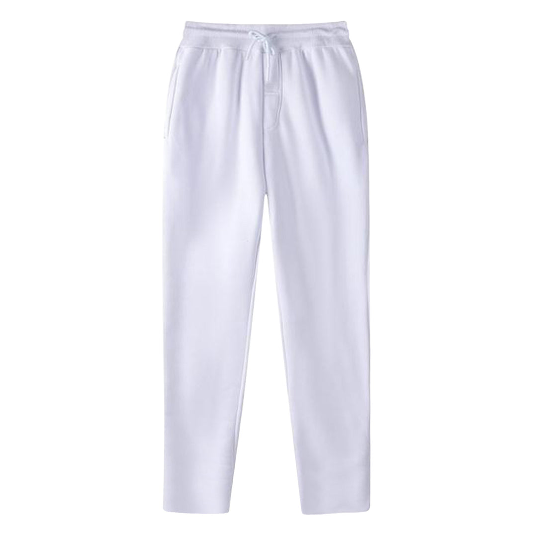 Men's lounge pants with elastic waistband and practical side pockets Lisslune