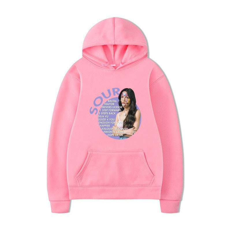 Women’s hoodie with creative graphic design and comfortable kangaroo pocket Lisslune