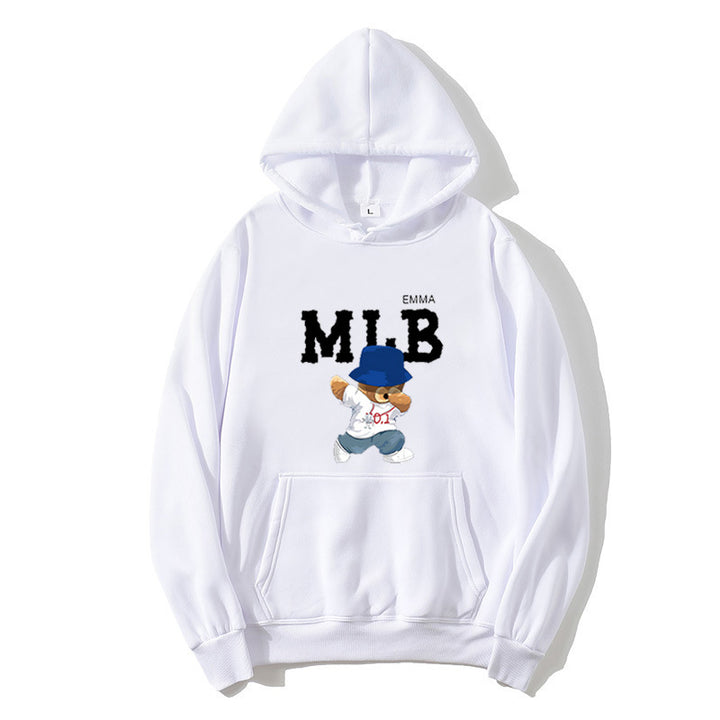Women's hoodie with creative animal and script design Lisslune