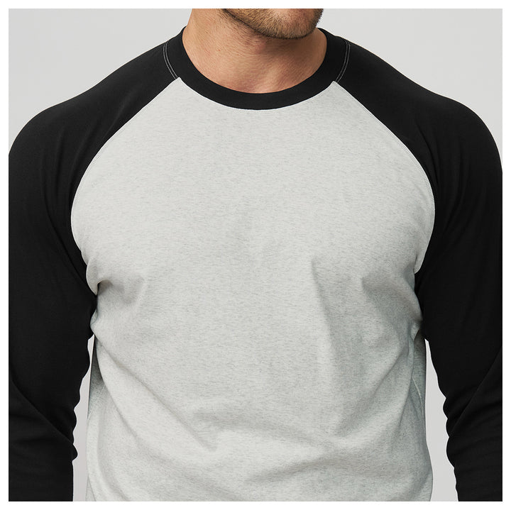 Men's Sporty Raglan T-Shirt Lisslune