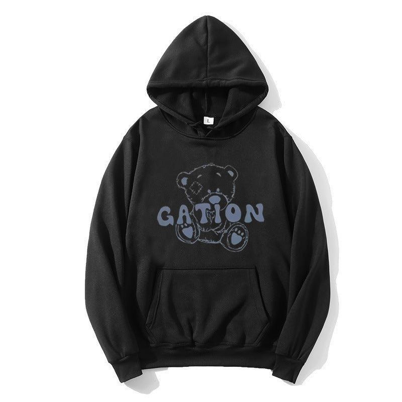 Women's hoodie with cute bear motif Lisslune