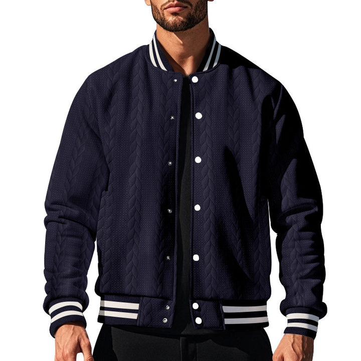 Men's casual cardigan in sporty style Lisslune
