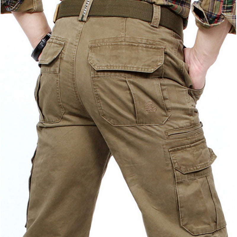 Men's cargo pants with versatile storage and durable material Lisslune
