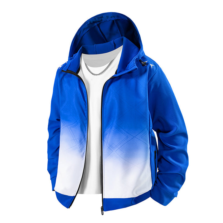 Men's Sporty Transitional Jacket with Functional Pockets Lisslune
