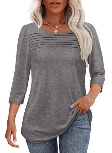 Women’s long sleeve shirt with pleat details Lisslune