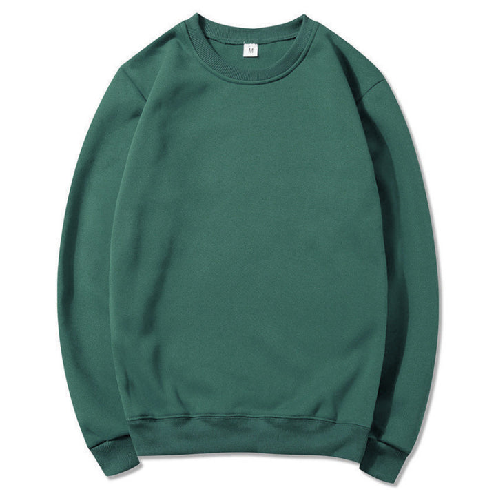 Women's sweatshirt made of soft fleece material with a classic round neckline Lisslune