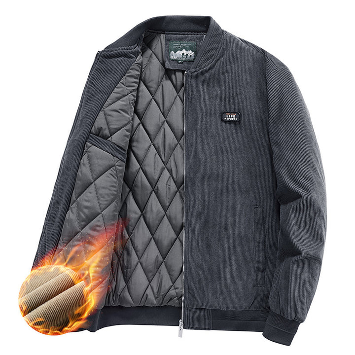 Men's lightweight quilted jacket with comfortably lined interior Lisslune