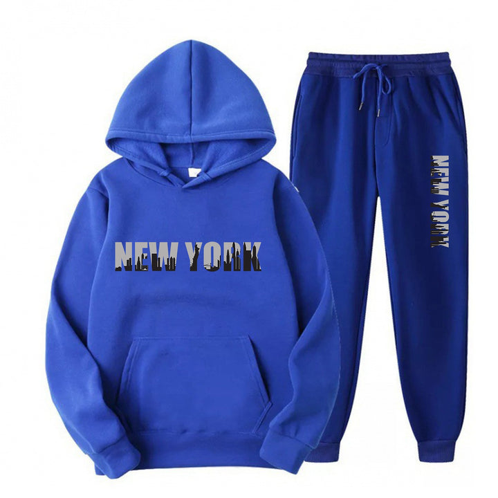 Women's sporty tracksuit with stylized New York print Lisslune