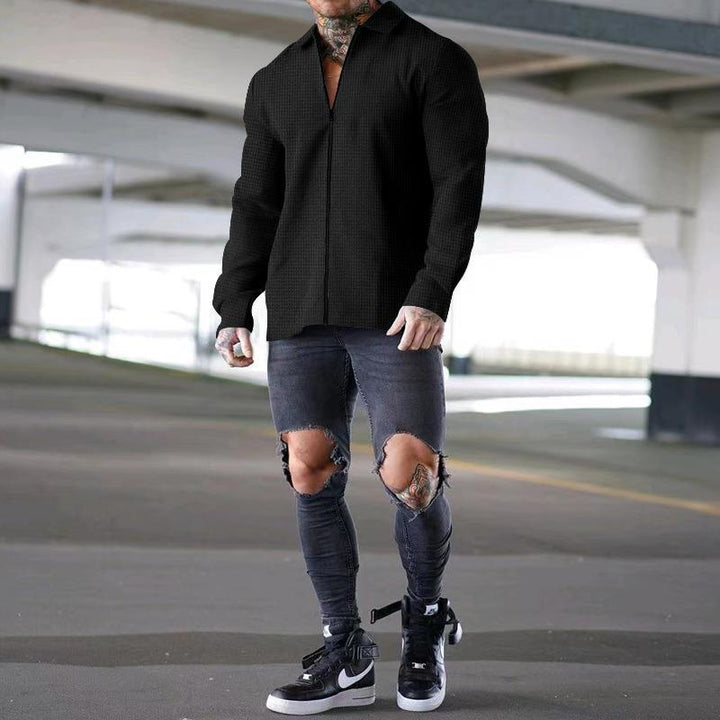 Men's casual shirt jacket Lisslune