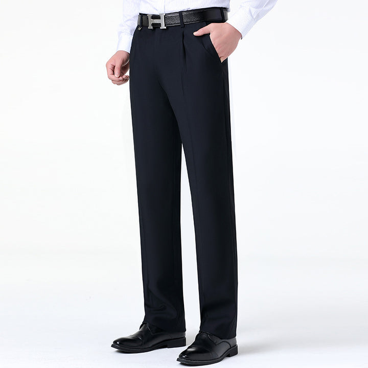 Men's elegant suit trousers with classic cut Lisslune