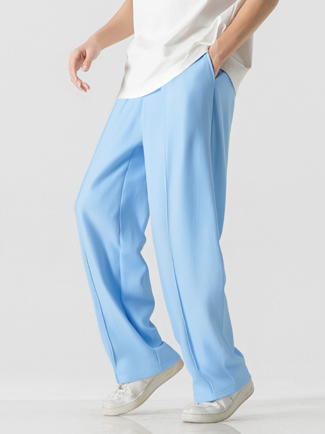 Men's Elegant, Loose Leisure Pants made of Breathable Fabric Lisslune