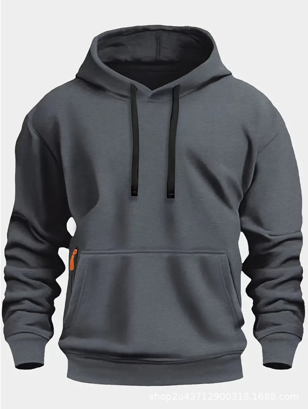 Men's sporty hoodie with practical pockets and breathable material Lisslune