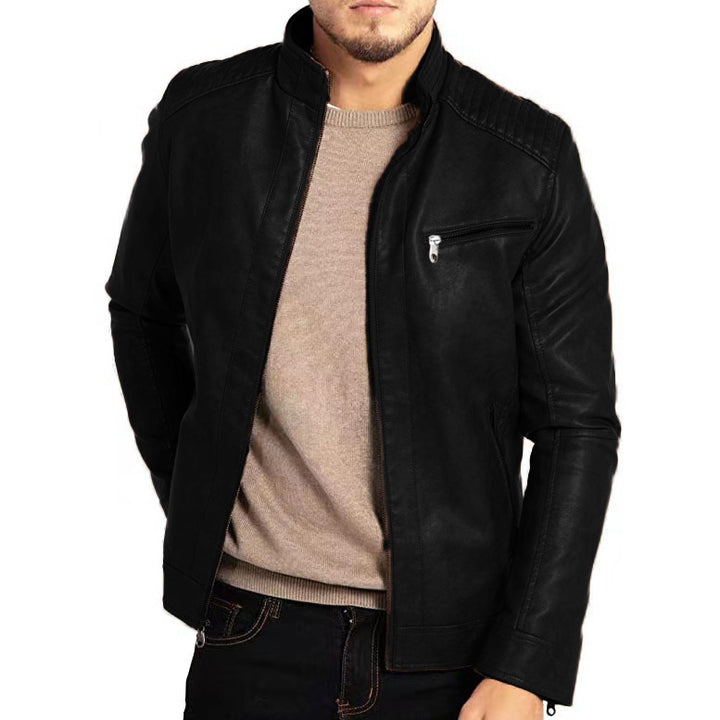 Men's Leather Jacket Lisslune
