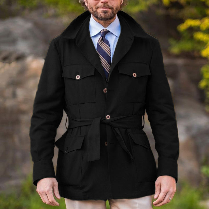 Men's utility jacket with modern design Lisslune