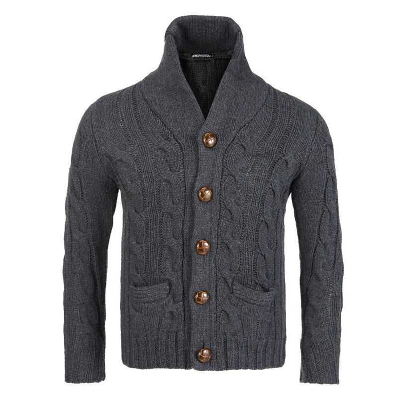 Men's Elegant Knit Cardigan Lisslune