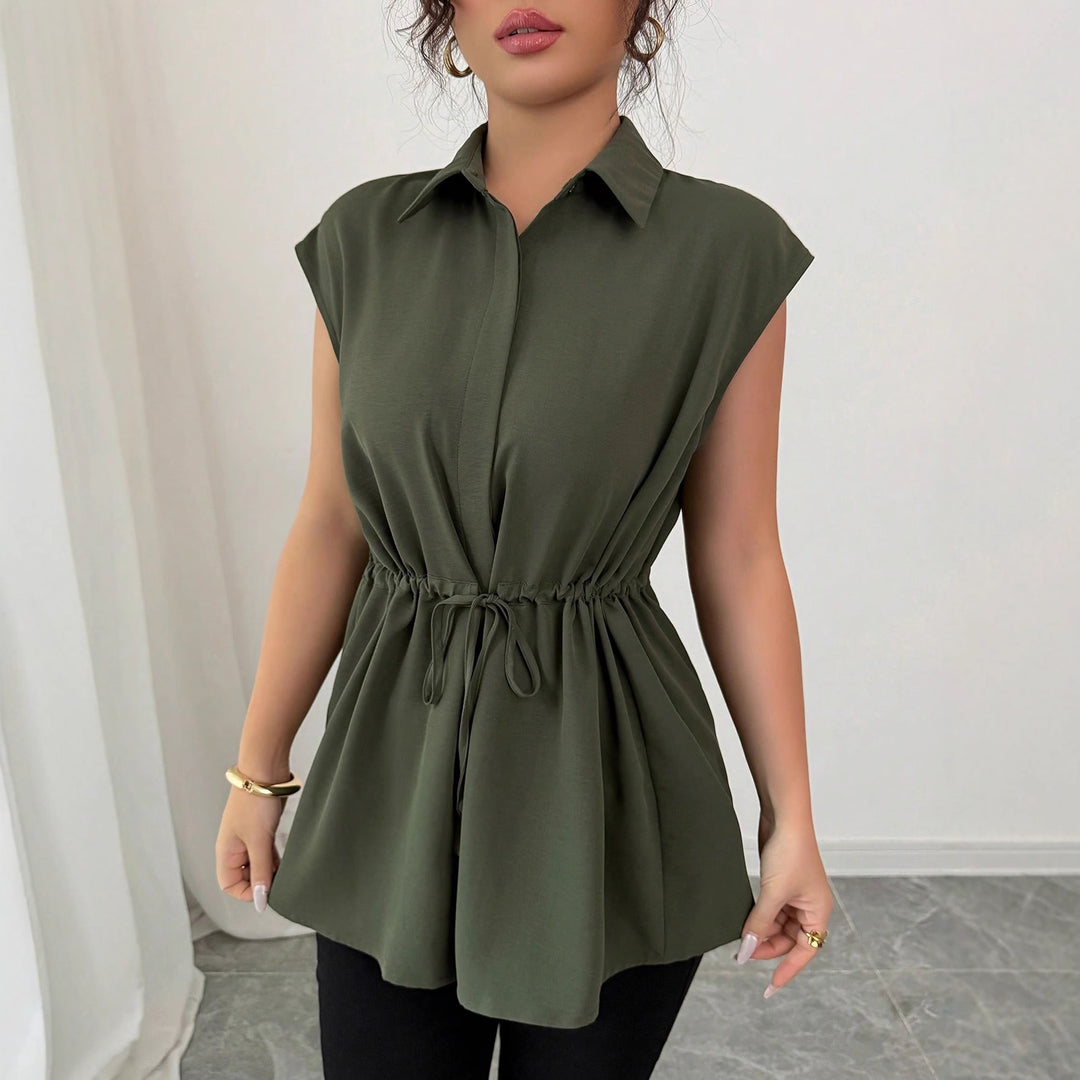 Women casual blouse with tailored cut Lisslune