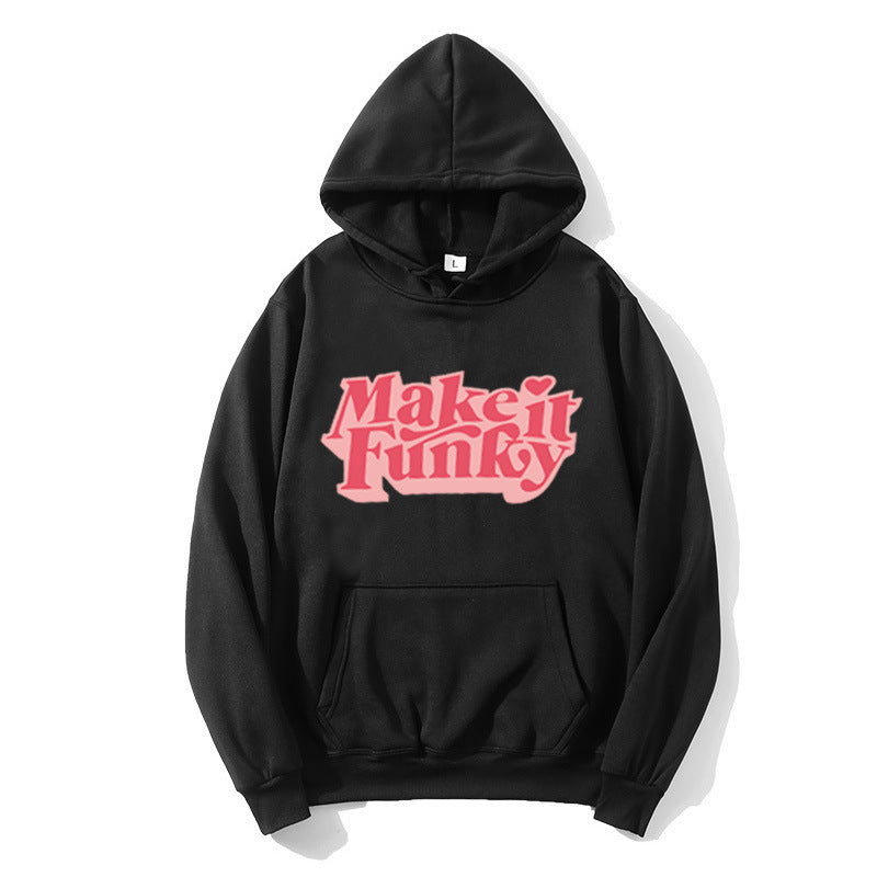 Women's hoodie with playful print Lisslune