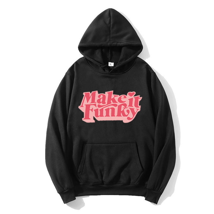 Women's hoodie with playful print Lisslune