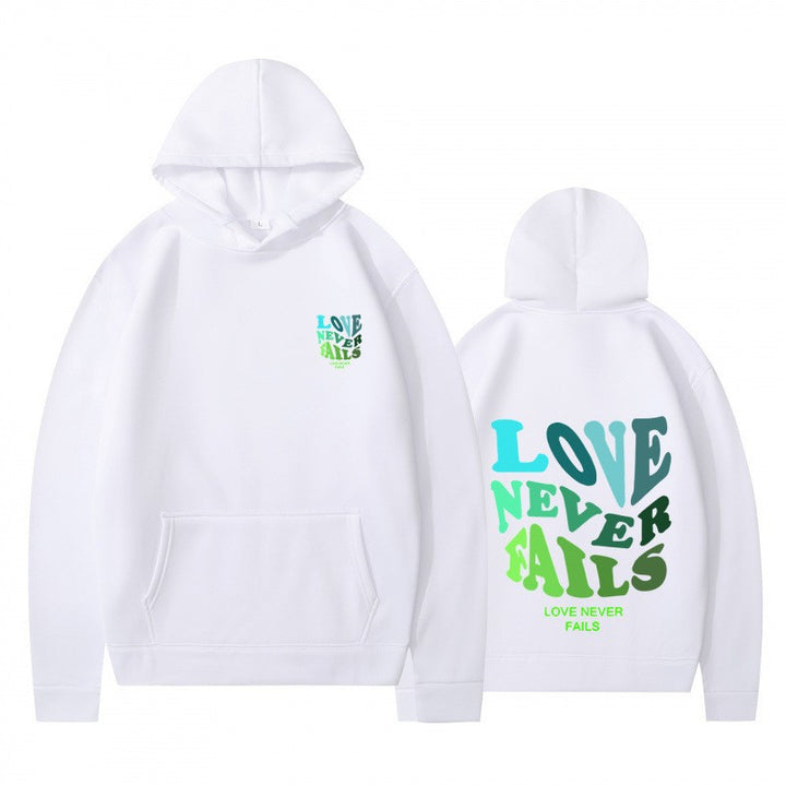 Women’s hoodie with inspiring lettering and casual fit Lisslune