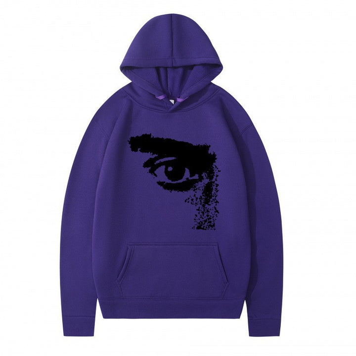 Women’s hoodie with modern, artistic print Lisslune