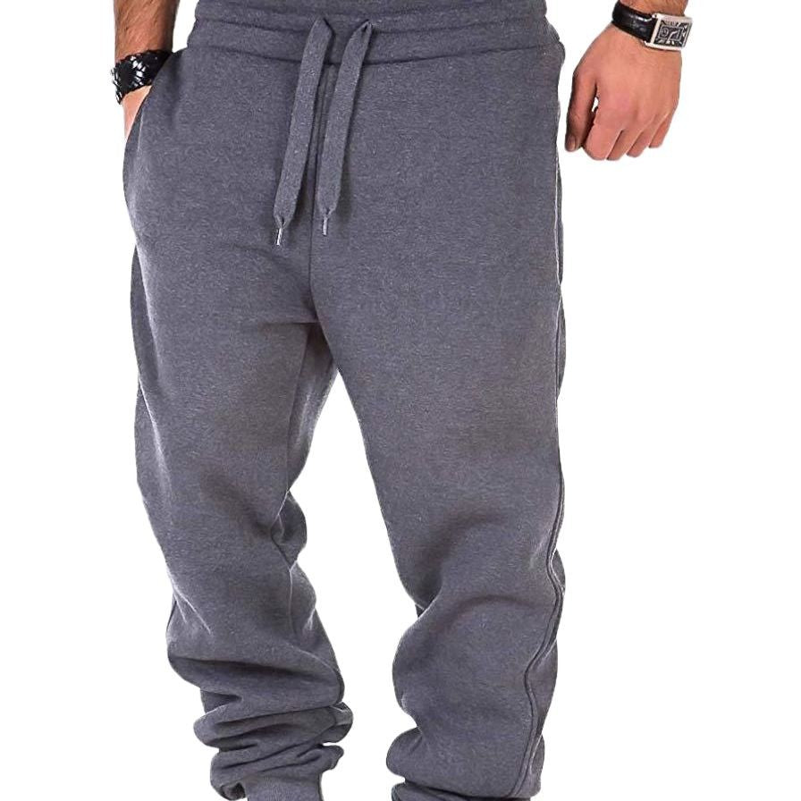 Men's Comfortable Sweatpants with Modern Cut and Elastic Waistband Lisslune